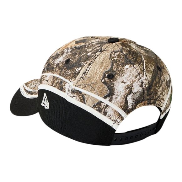 New Era Atlanta Braves Realtree Camo Hat 9FORTY A-Frame Snapback Cap - Picture 4 of 5